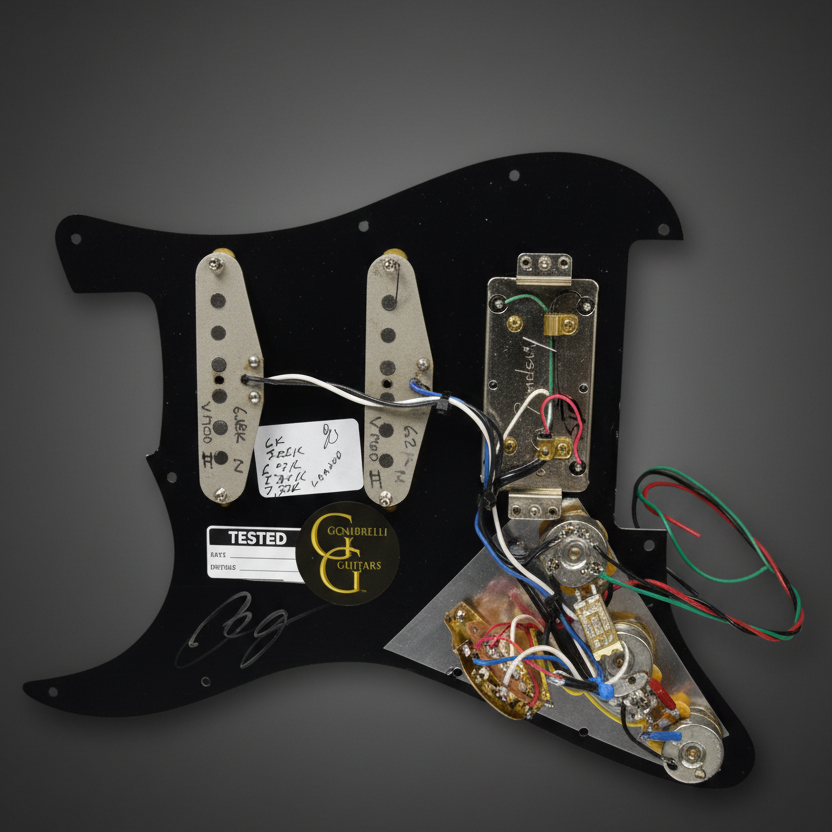 Pro I & II Custom Combination Design Stratocaster Pickguard