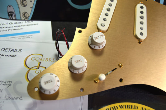 60th USA Anniversary DUAL VINTAGE BOOSTER™ Loaded Pickguard Stratocaster