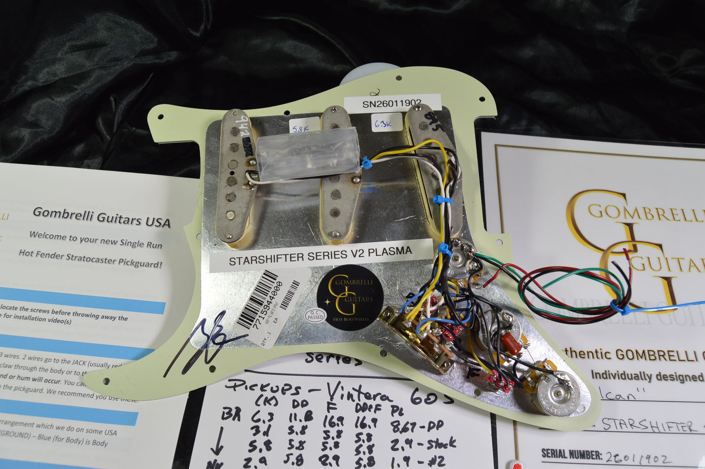 "VULCAN" 60S Stratocaster STARSHIFTER™ PLASMA