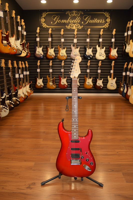 "Cherry Pop" Fender FSR CANDY Red Burst Hot Rod Custom Edition