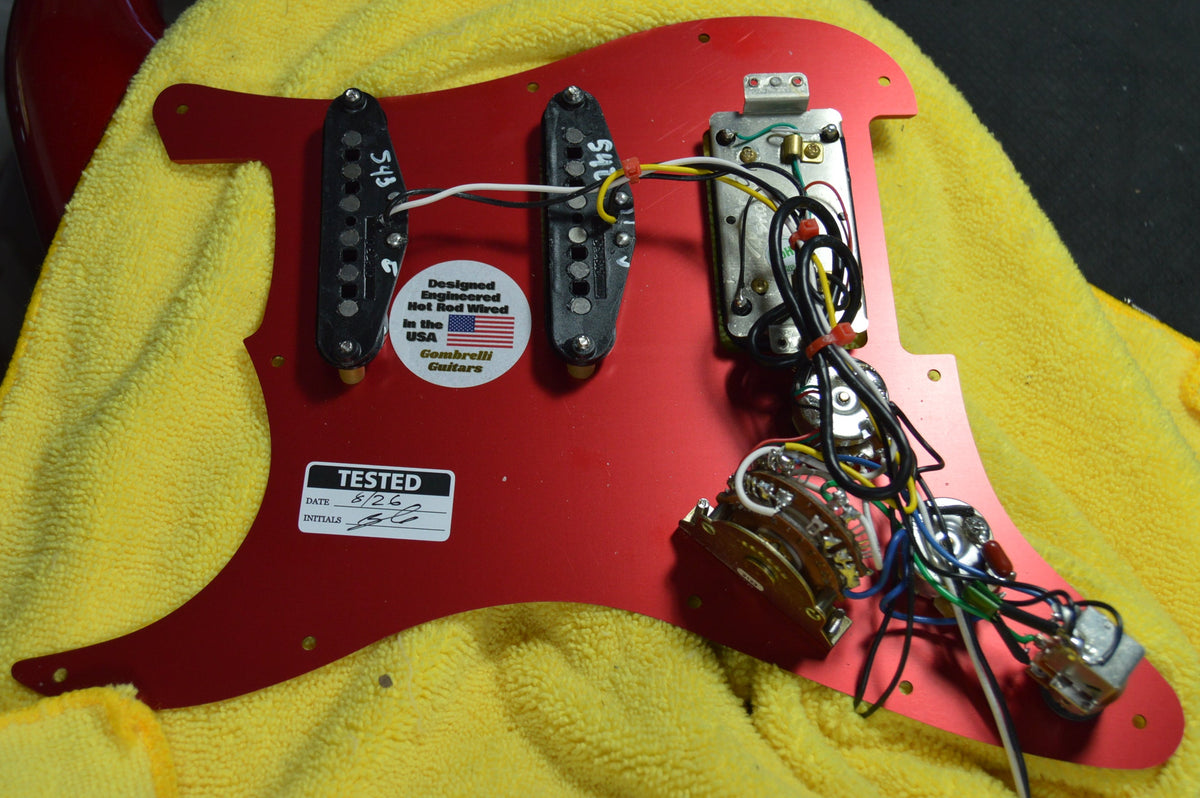 "Cherry Pop" Fender FSR CANDY Red Burst Hot Rod Custom Edition