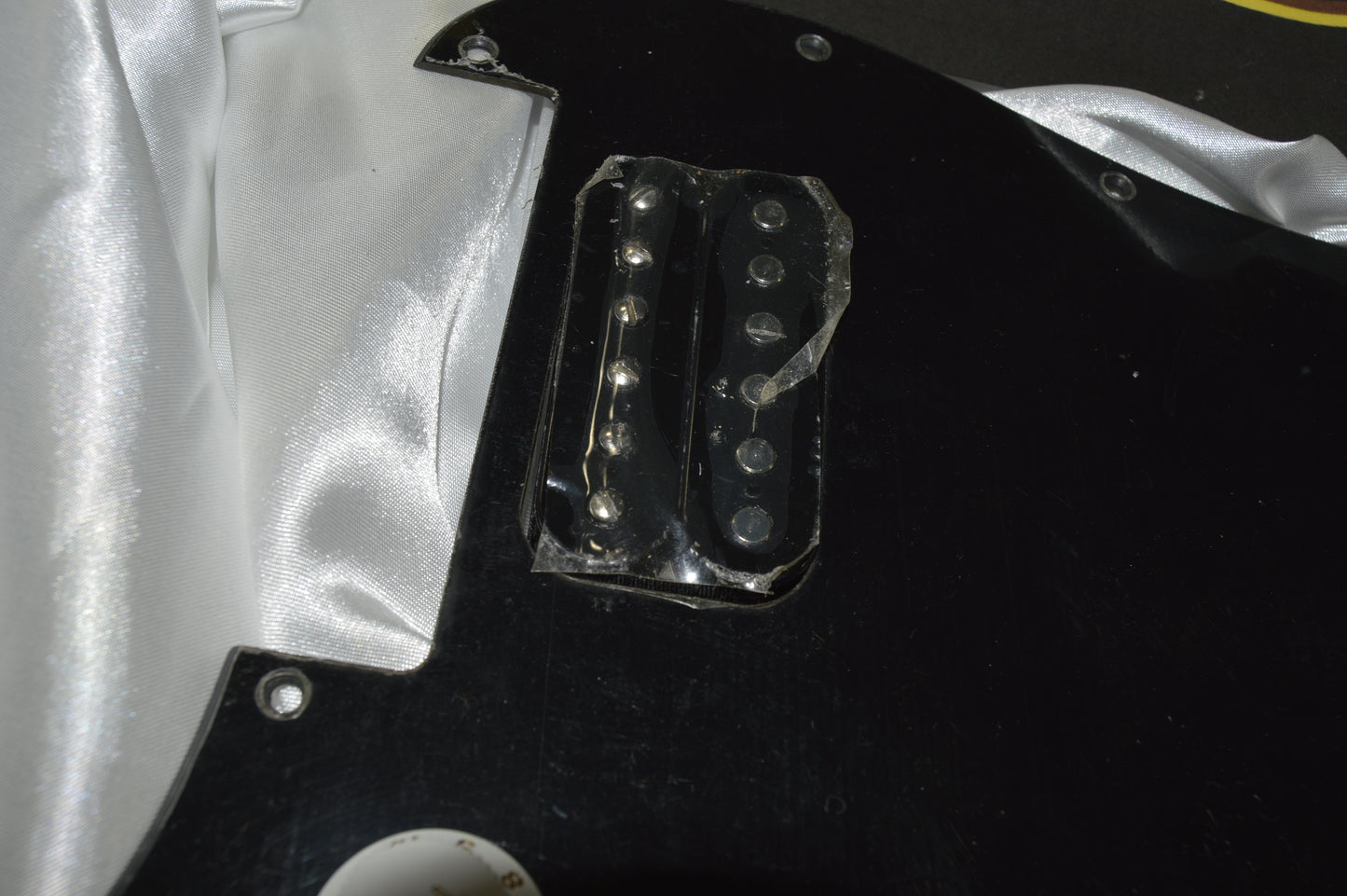 EVH Art Series Stratocaster pickguard assembly Humbucker Original Unused Early Version