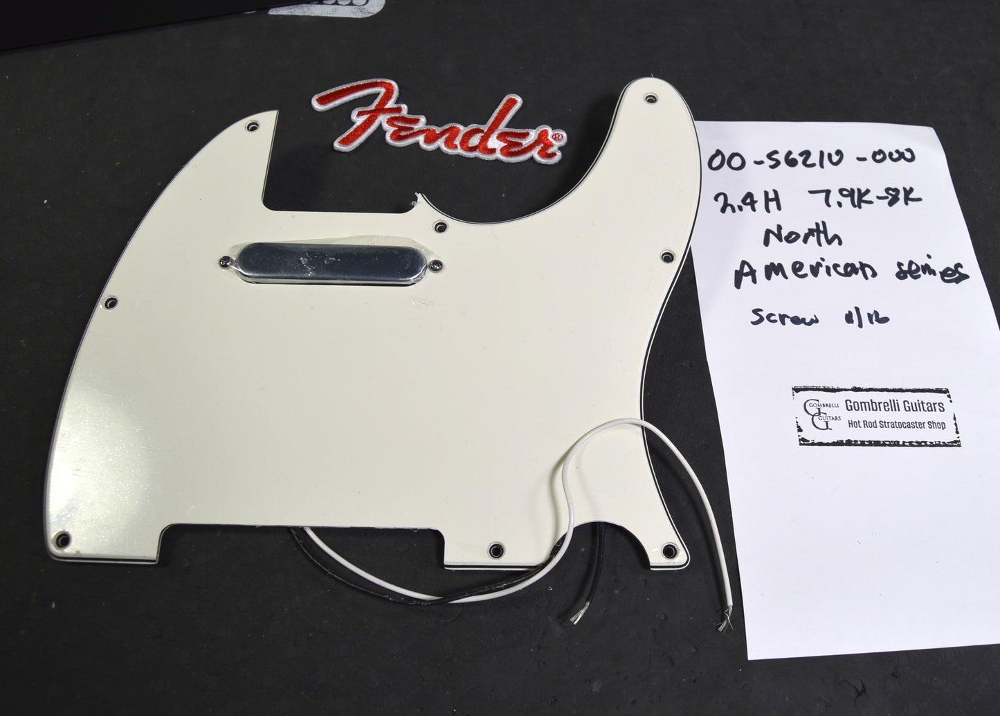 American Telecaster Pickguard and Neck Pickup Assembly