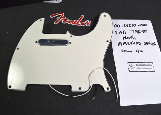American Telecaster Pickguard and Neck Pickup Assembly