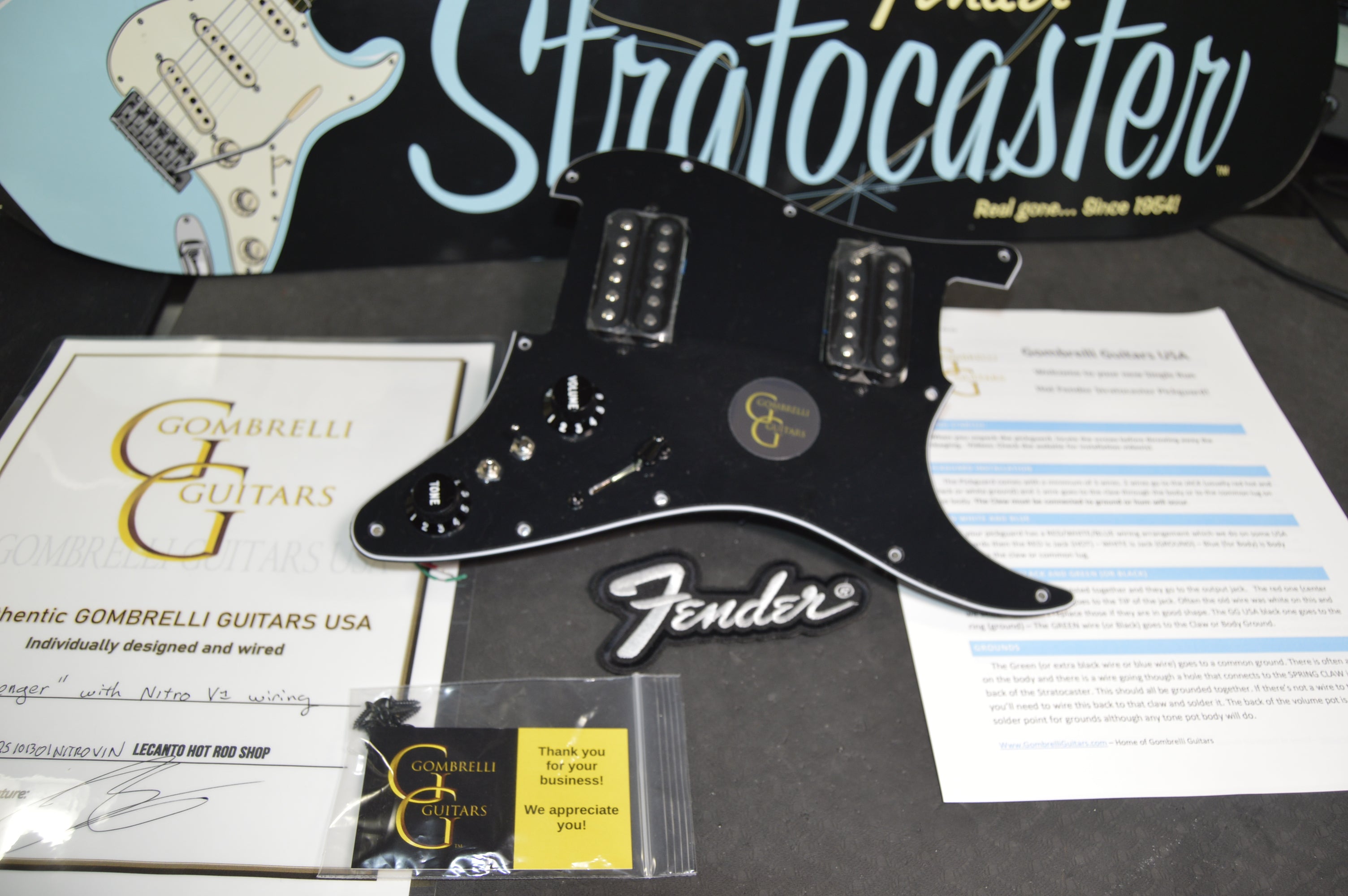 "AVENGER" Nitro V1 Wiring HH