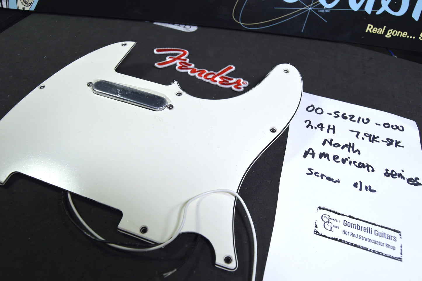 American Telecaster Pickguard and Neck Pickup Assembly
