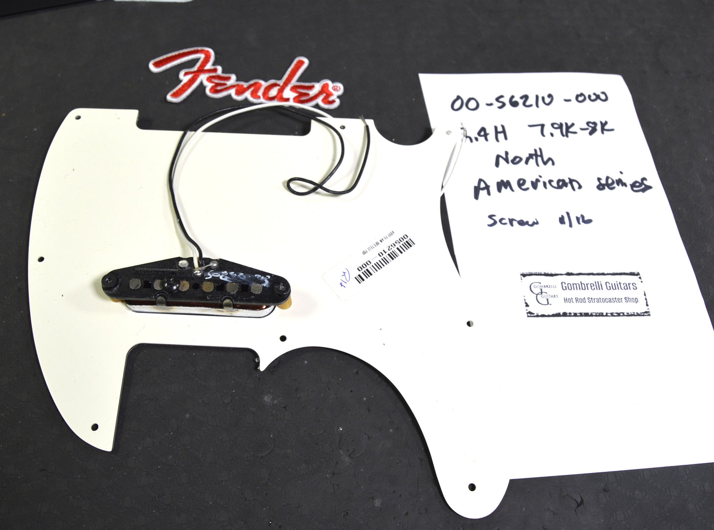 American Telecaster Pickguard and Neck Pickup Assembly