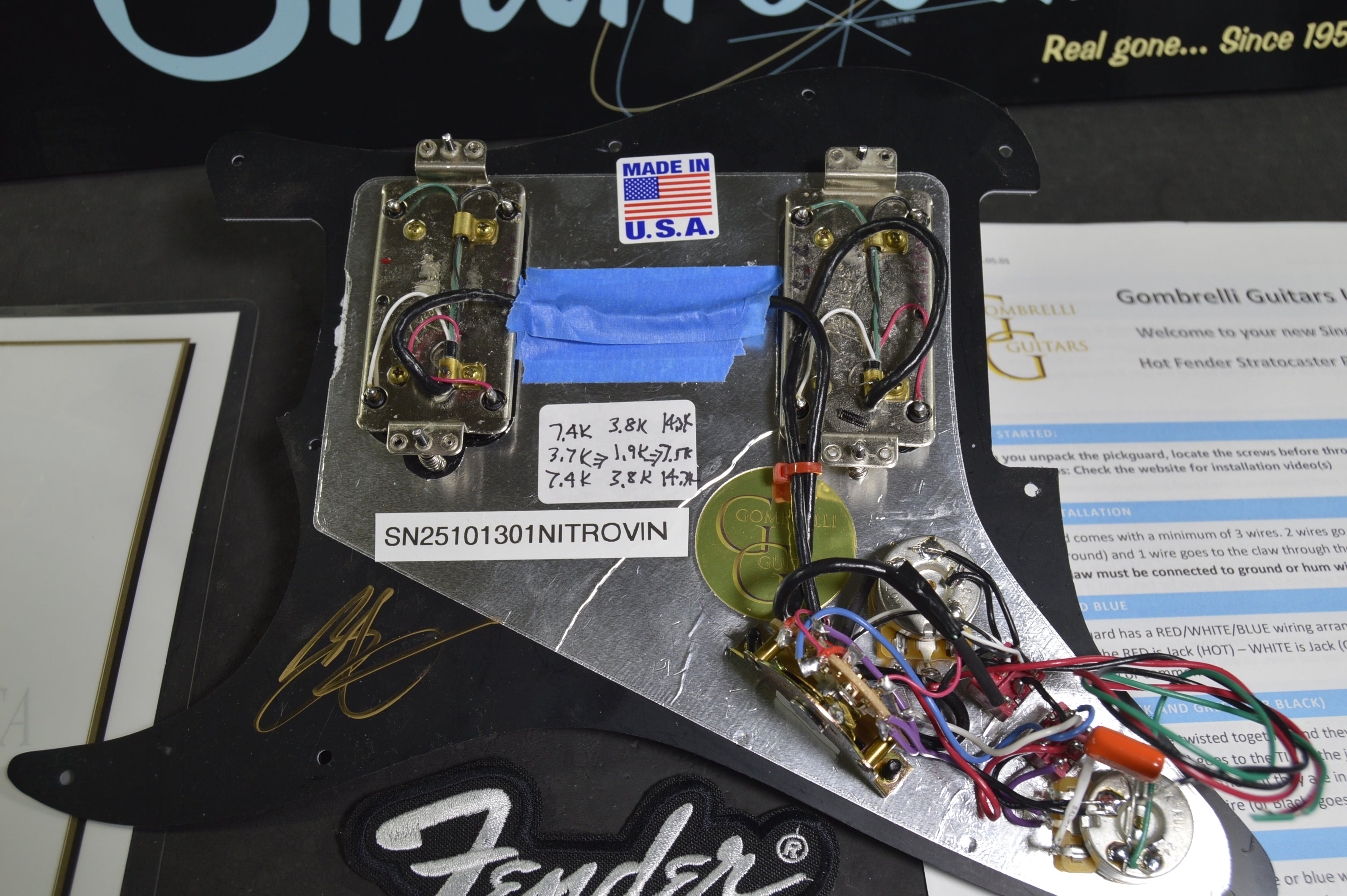 "AVENGER" Nitro V1 Wiring HH