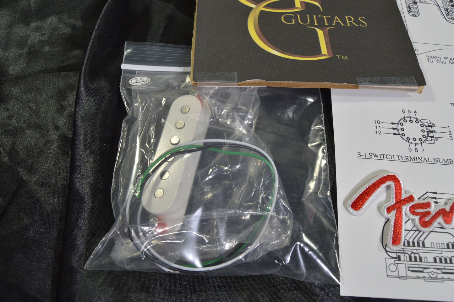 Samarium Cobalt SCN Deluxe Noiseless Neck or Bridge Pickup