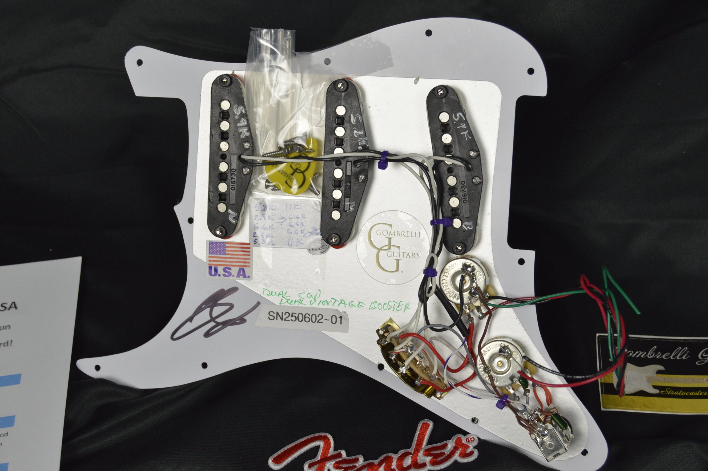 "WHITE KNIGHT" Classic 50's Dual Vintage Booster and Dual Cap