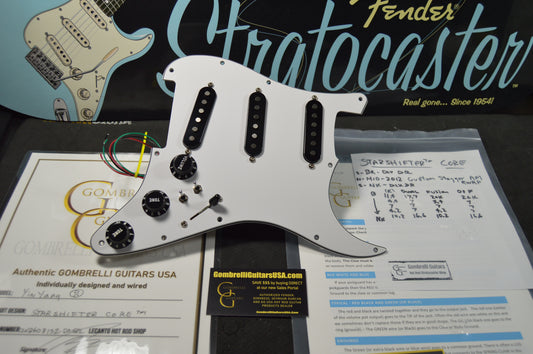 "YIN YANG" Loaded Stratocaster Pickguard - STARSHIFTER Core