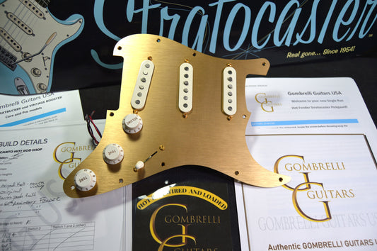 60th USA Anniversary DUAL VINTAGE BOOSTER™ Loaded Pickguard Stratocaster