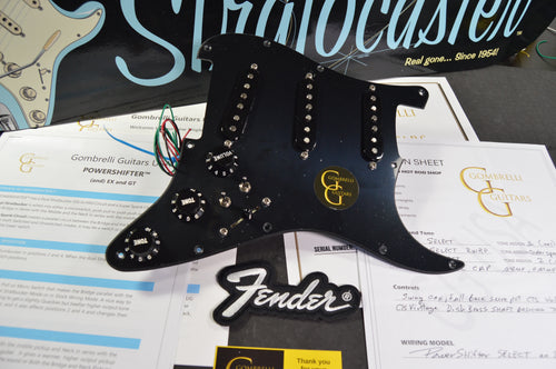 "BLACK PHANTOM" Stratocaster POWERSHIFTER™ EX Premium Select