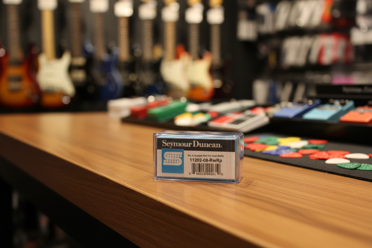 SSL-6 Custom Flat Stratocaster Pickup - High Output MIDDLE RWRP