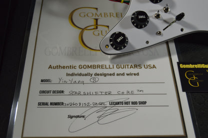 "YIN YANG" Loaded Stratocaster Pickguard - STARSHIFTER Core