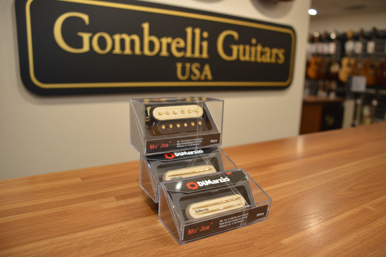 Custom DiMarzio Pickup Set Satch Special Cream Gold