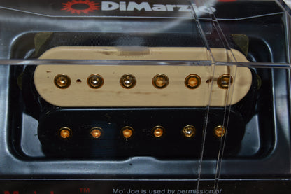 DiMarzio Mo' Joe F-Spaced Humbucker Zebra GOLD Custom