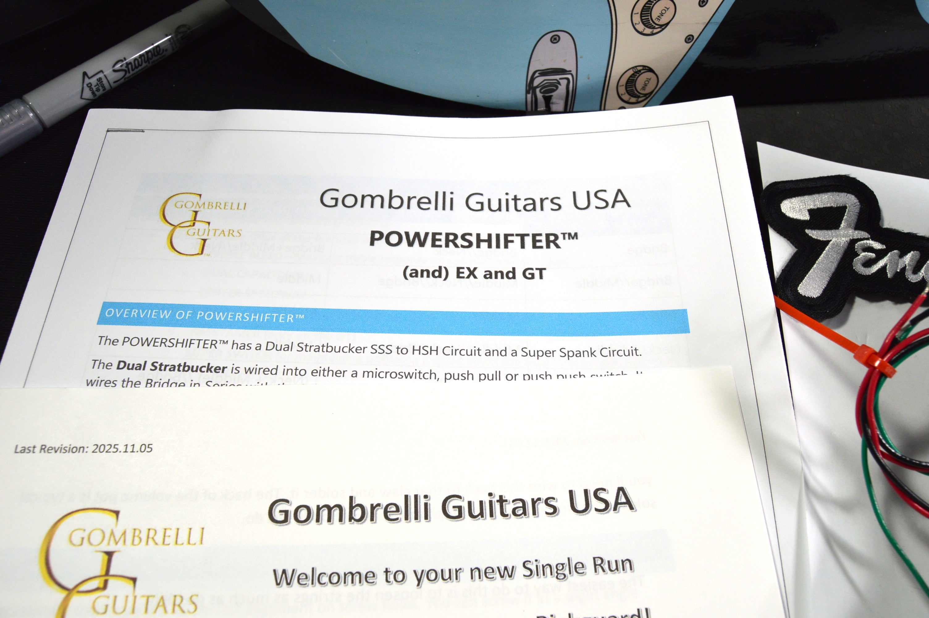 "WINGS OF CHANGE" Stratocaster POWERSHIFTER™ Player/Tex-Mex