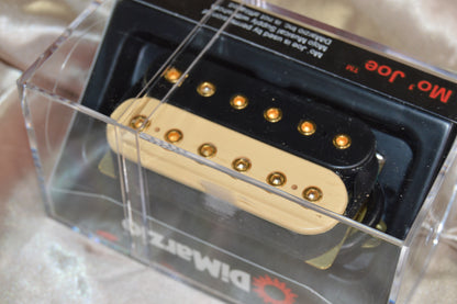 DiMarzio Mo' Joe F-Spaced Humbucker Zebra GOLD Custom
