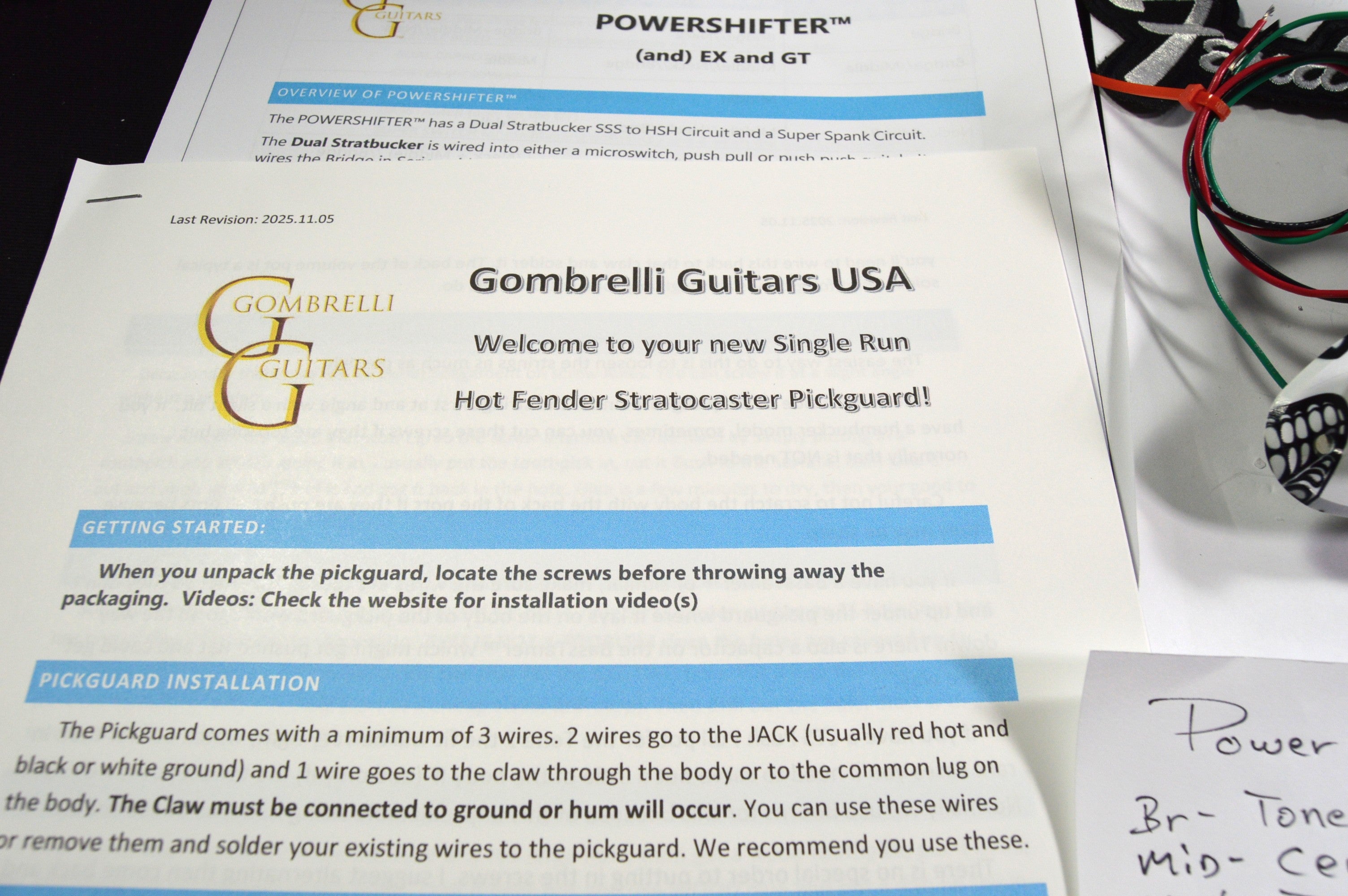 "WINGS OF CHANGE" Stratocaster POWERSHIFTER™ Player/Tex-Mex