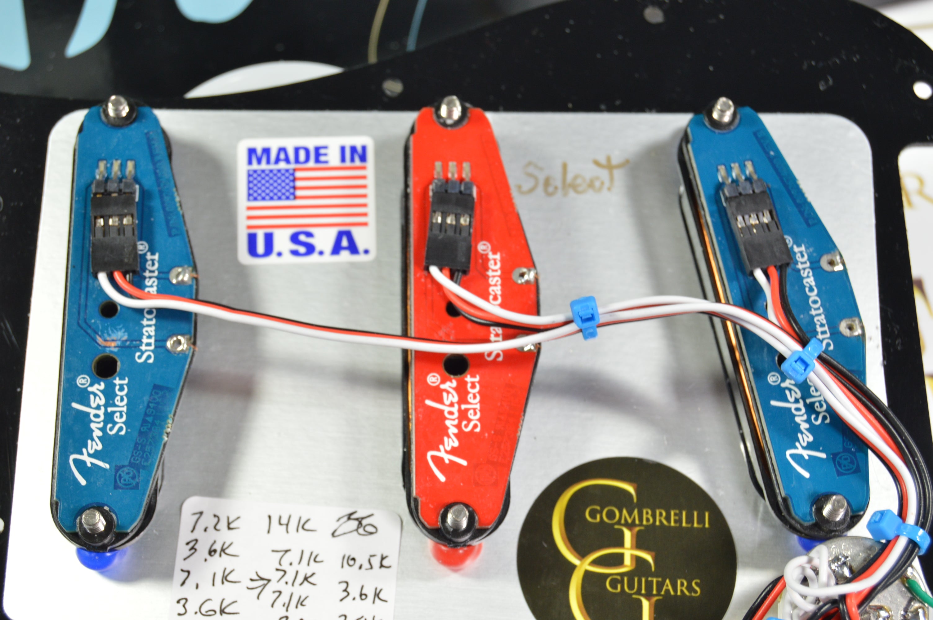 "BLACK PHANTOM" Stratocaster POWERSHIFTER™ EX Premium Select