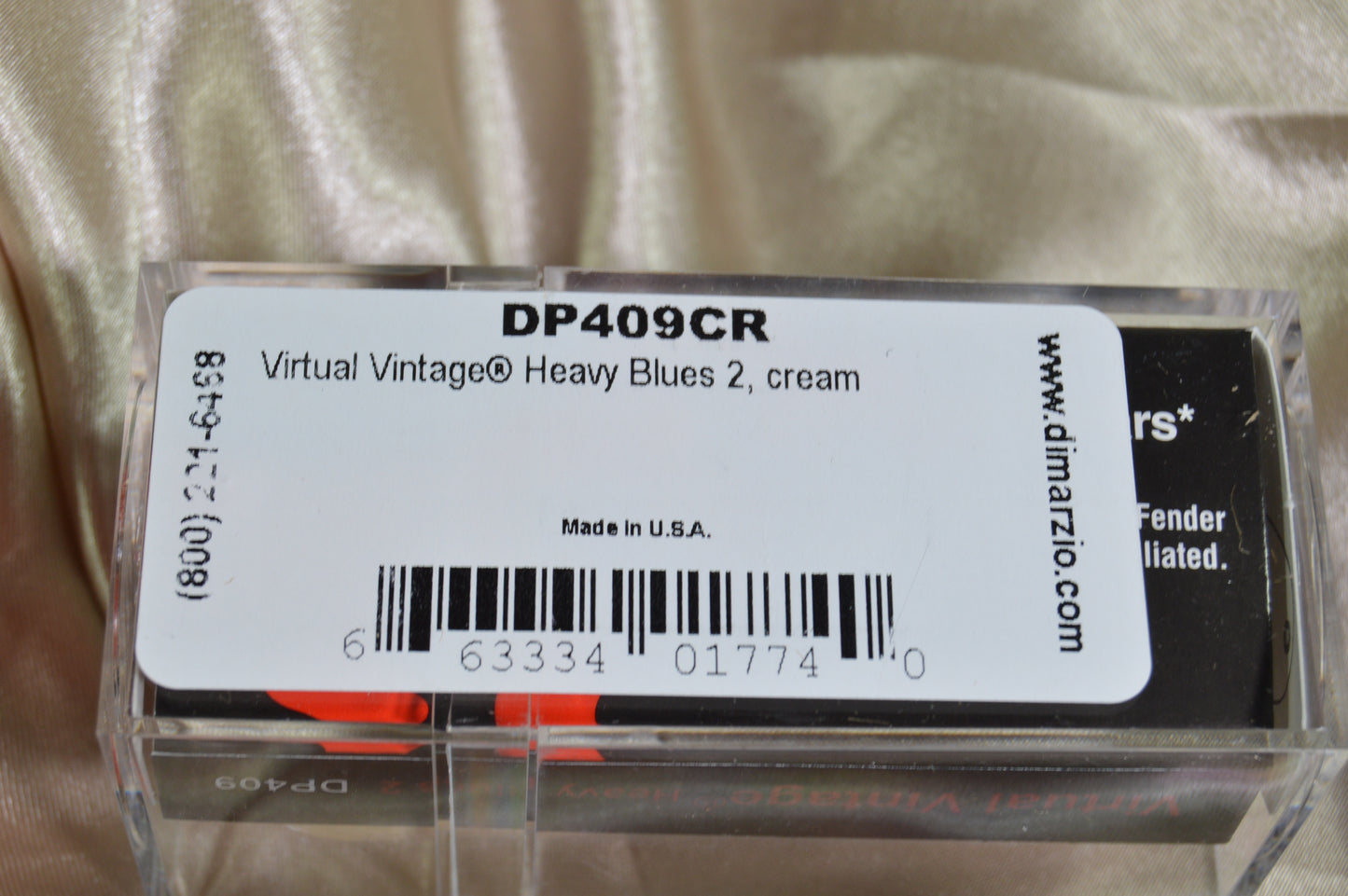 Custom DiMarzio Pickup Set Noiseless 54 Pro Virtual Solo Heavy Blues 2