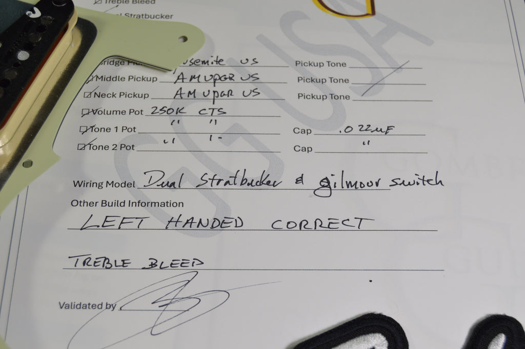 "IRON BUTTERFLY" American LEFT HANDED (New)