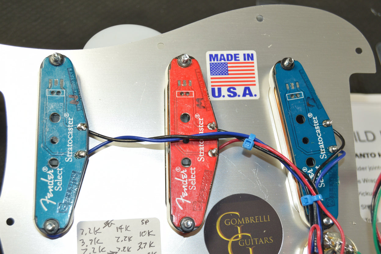 Silver Beatle Pickups Shot
