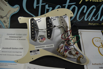 Hot Rodded Powershifter Loaded Fender Stratocaster Pickguard with Majestic Mix