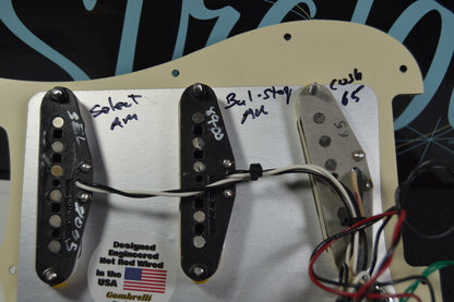 Hot Rodded Powershifter Loaded Fender Stratocaster Pickguard with Majestic Mix
