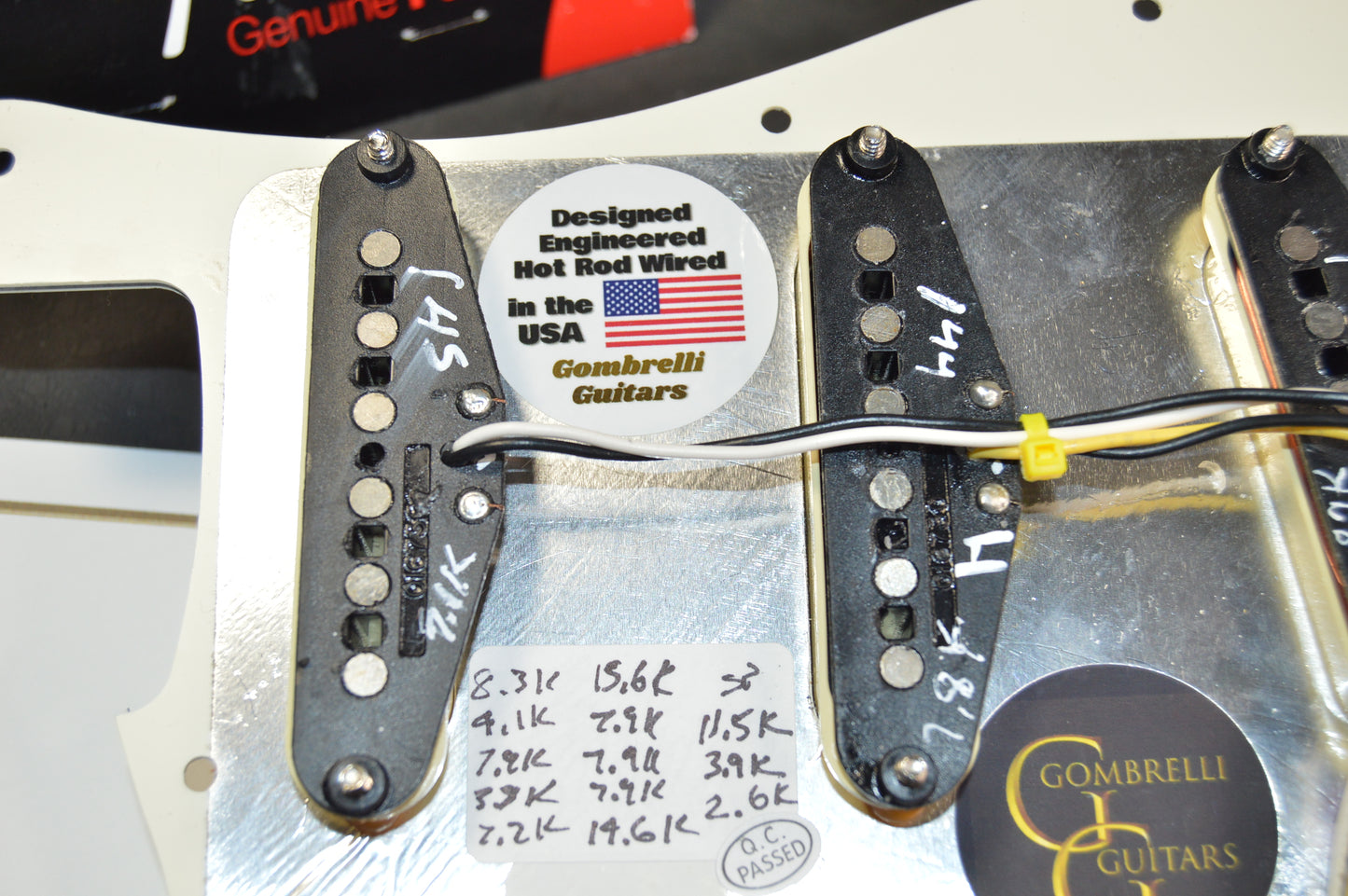 POWERSHIFTER™ Loaded Fender Pickguard Stratocaster Player Pro Hot Wired