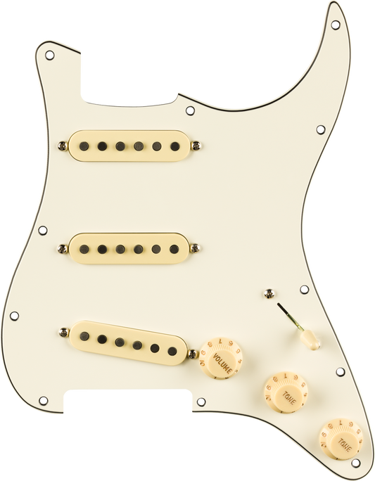 Pre-Wired Strat® Pickguard, Pure Vintage '65 w/RWRP Middle