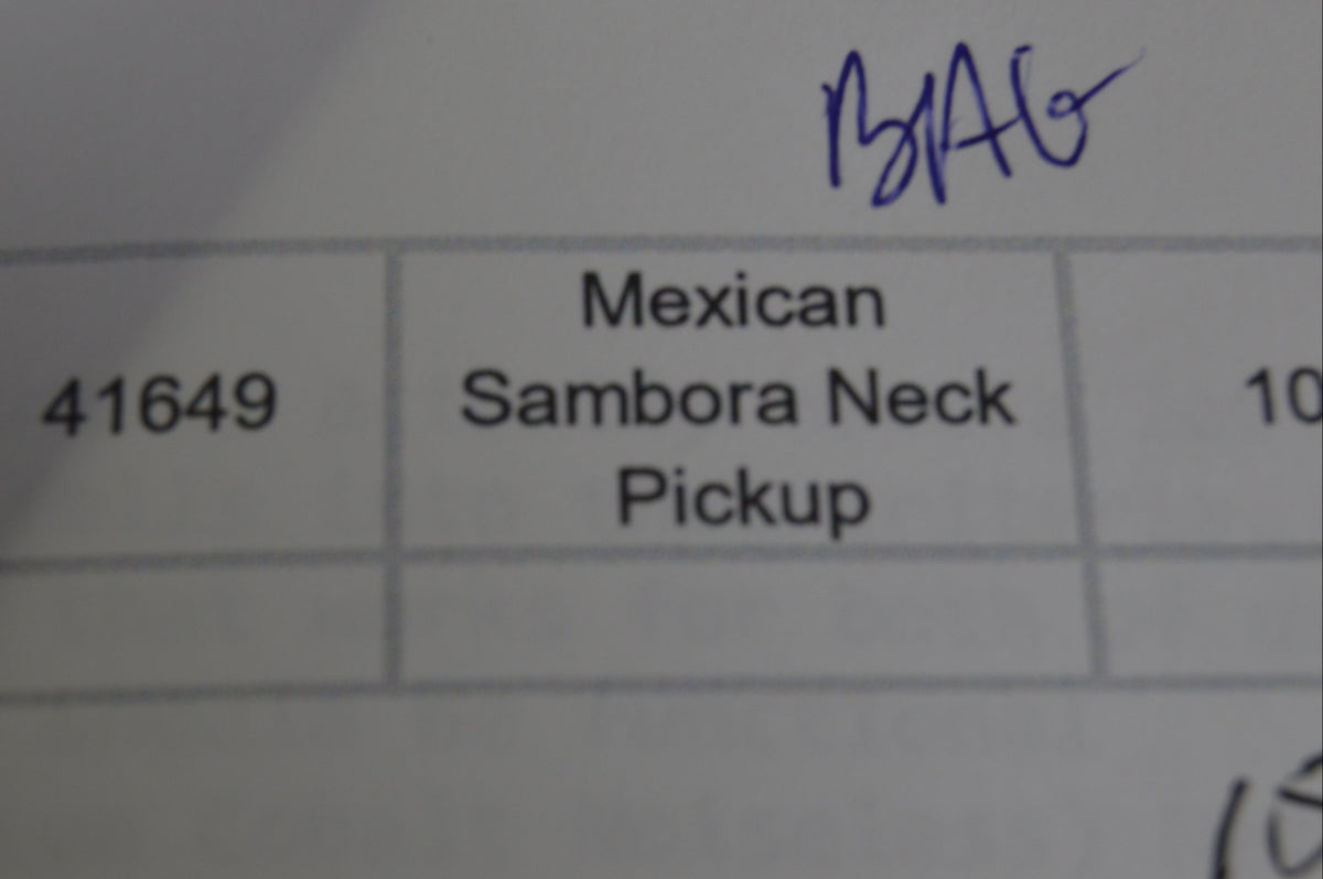 OEM Fender Richie Sambora MIM Stratocaster Neck Pickup