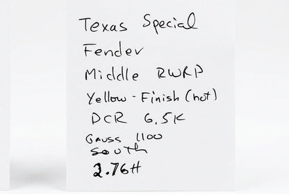 Used Fender Texas Special Middle RWRP Stratocaster Pickup