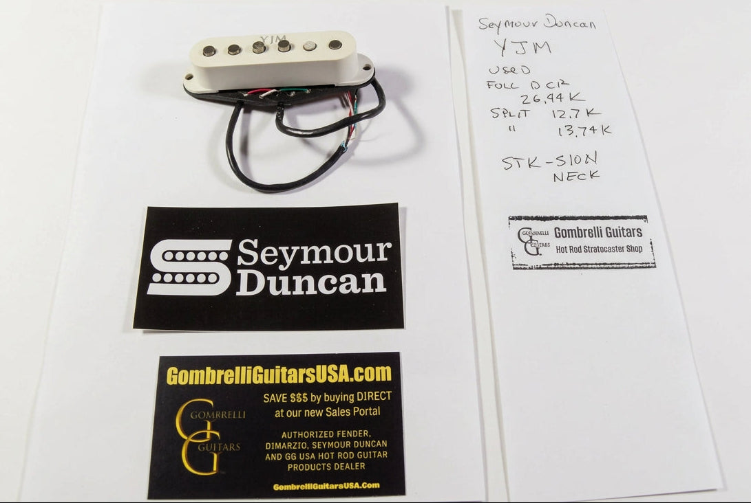 Used Fender YJM Neck Stratocaster Pickup